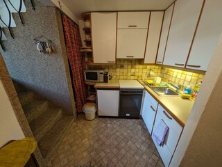 Küche offen zum Wohnbereich