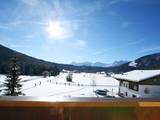 Aussicht vom Balkon