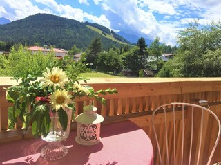 great view to the mountains App. "Garten Eden"