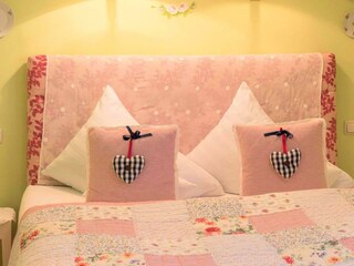 Das "Rosenzimmer" für 1-2 Personen