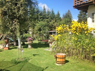 unser Garten im Herbst