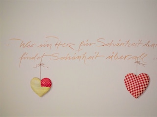 viel Liebe zum Detail - Hannas Alpengruss Seefeld