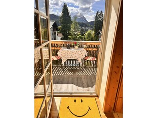 Aussicht App. Paradies im Alpengruss