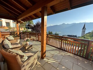 Sonnenterrasse mit tollem Ausblick