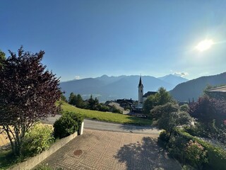 Ausblick auf die Berge und das Inntal