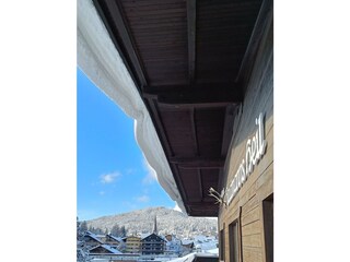 Balkon Winter
