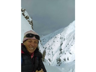 in der "Rinne" beim Powdern