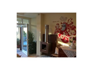 Lobby mit Kamin - Hotel Habhof