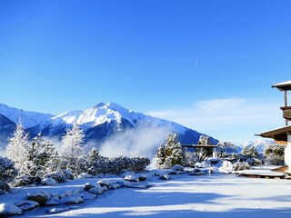Badeteich im Winterkleid