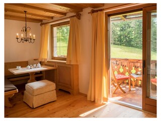 Appartement mit Wiesenblick