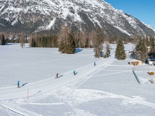 Karwendel_Berglodge_direkt an der Loipe