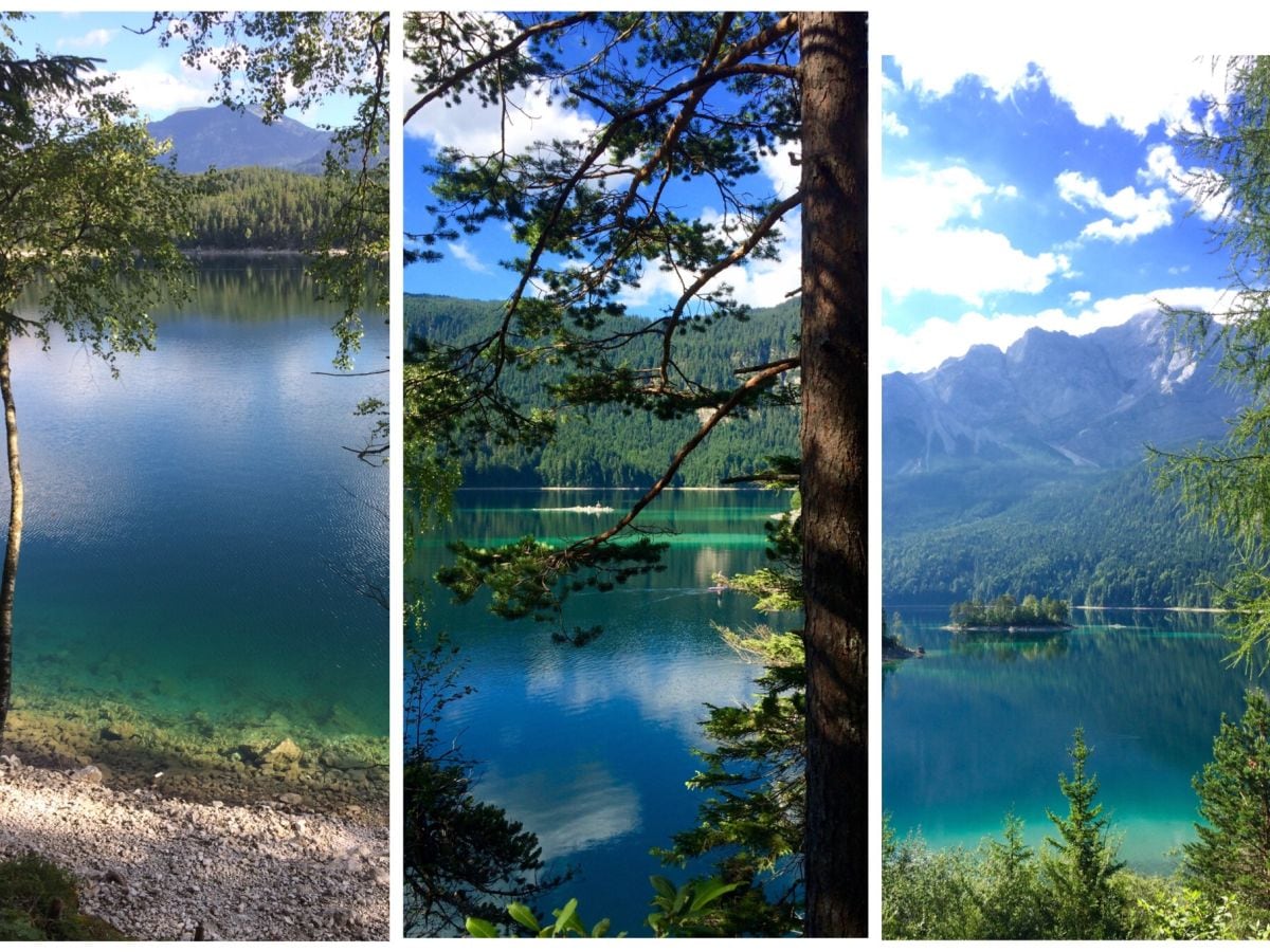 Eibsee unter der Zugspitze