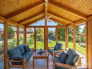 schöner Wintergarten