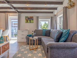 Wohnbereich mit direkten Zugang nach draußen