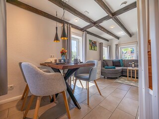 Essbereich im Wohnraum