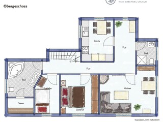 Appartement de vacances Greetsiel Plan d'étage 25