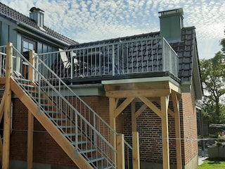 Großer Balkon