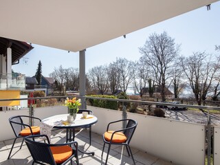 Bei jedem Wetter draußen sitzen