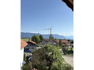 Blick vom Südbalkon