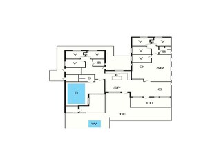 Maison de vacances Søndervig Plan d'étage 27