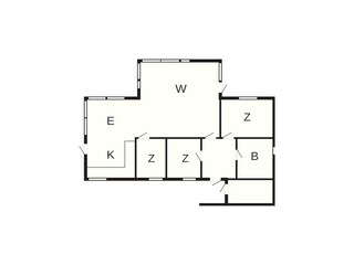 Vakantiehuis Evje Grondplan 12