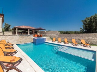 Villa Loborika Grabación al aire libre 13