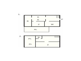 Vakantiehuis Ruda Grondplan 28