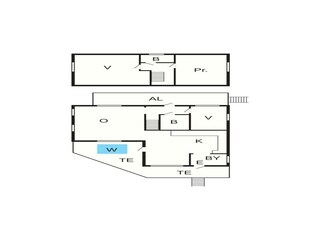 Casa per le vacanze Nättraby Pianta del piano 33