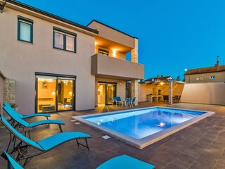 Villa Valbandon Grabación al aire libre 8