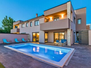 Villa Valbandon Grabación al aire libre 11