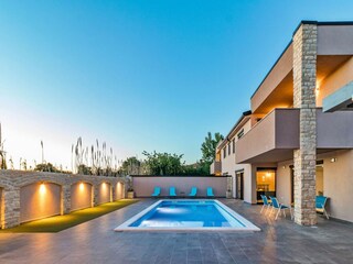 Villa Valbandon Enregistrement extérieur 8