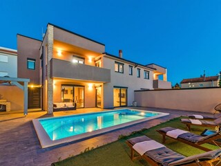 Villa Valbandon Grabación al aire libre 8