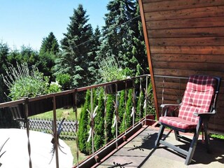 Ferienhaus Suhl Außenaufnahme 2
