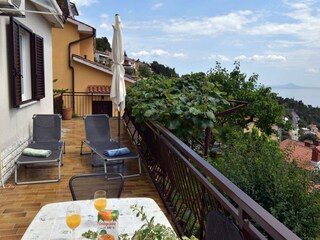 Appartement Rabac Buitenaudio-opname 7
