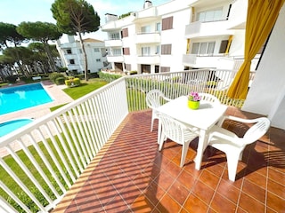 Appartement Calella de Palafrugell Buitenaudio-opname 3