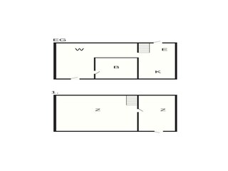 Maison de vacances Liseleje Plan d'étage 44