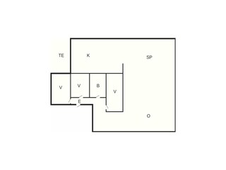 Vakantiehuis Blokhus Grondplan 5