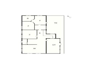 Ferienhaus Hårbølle Grundriss 41