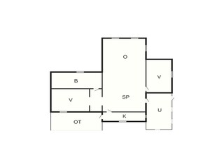Holiday house Vaeggerløse Floor Plan 6
