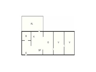 Vakantiehuis Kalmar Grondplan 27