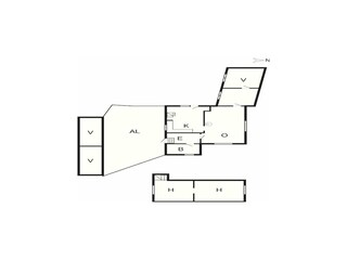 Vakantiehuis Varekil Grondplan 42