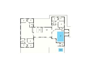 Vakantiehuis Løkken Grondplan 84