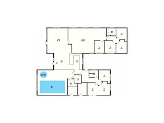 Ferienhaus Aalbæk Grundriss 41