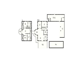 Ferienhaus Aabenraa Grundriss 3