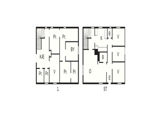 Vakantiehuis Ellös Grondplan 21