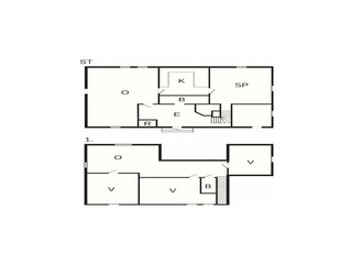 Vakantiehuis Gräsö Grondplan 20