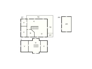 Maison de vacances Humlum Plan d'étage 41