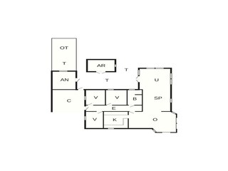 Vakantiehuis Vaeggerløse Grondplan 49