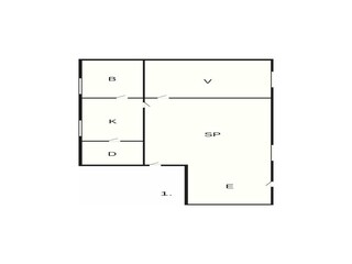 Vakantiehuis Ringkøbing Grondplan 34