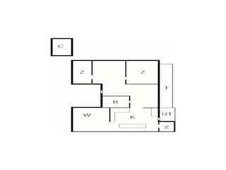 Holiday house Blokhus Floor Plan 25